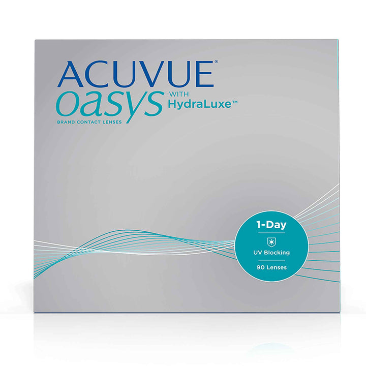 Acuvue Oasys Brand 1 Day with Hydraluxe - 90 Pack - Nation's Vision